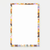 Post-it® Femmes rétrogrades du Motif mondial (Devant)
