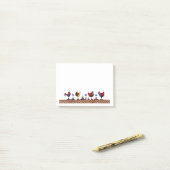 Post-it® Fenêtre dans une ligne (Sur un bureau)