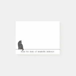 Post-it® Fer Chat noir Personnaliser les notes