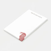 Post-it® Ferme vintage Red Roster (Incliné)