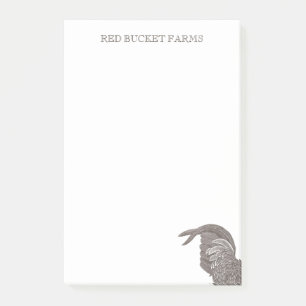 Post-it® Ferme vintage Red Roster