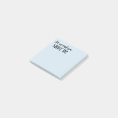 Post-it® Fermer Funny Snarky Fournitures de bureau Insult J (Incliné)