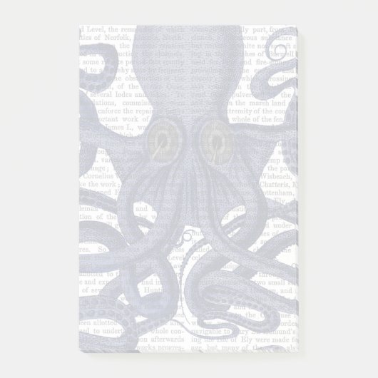 Post-it® Fermer octopus (Devant)
