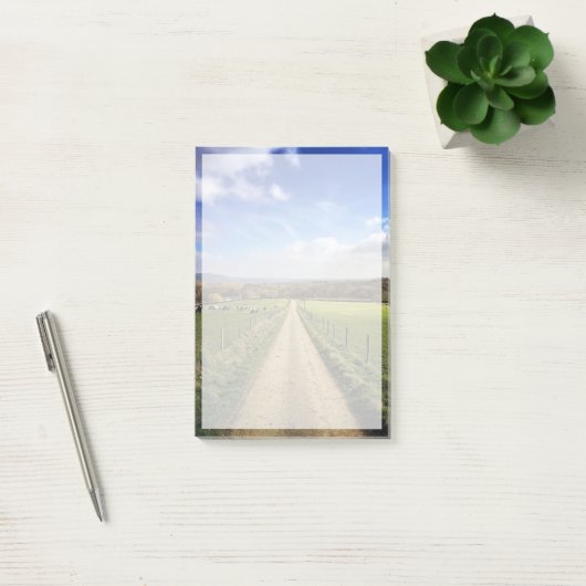 Post-it® Fermes | Français Camptryside Dirt Road (Bureau)