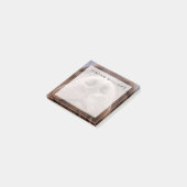 Post-it® Fermeture du nez du Labrador au chocolat (Incliné)