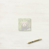 Post-it® Ferret Brown dans l'herbe (Sur un bureau)