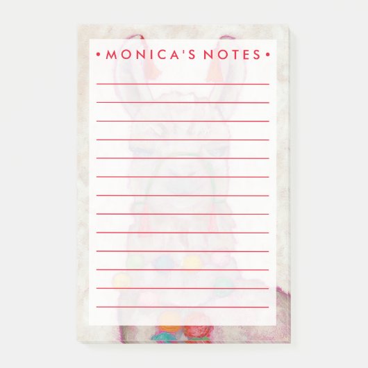 Post-it® Festival de l'aquarelle Llama (Devant)