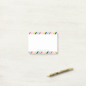 Post-it® Festival Stripes (Sur un bureau)