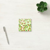 Post-it® Festive Motif de fruits de canneberge, vert (Bureau)