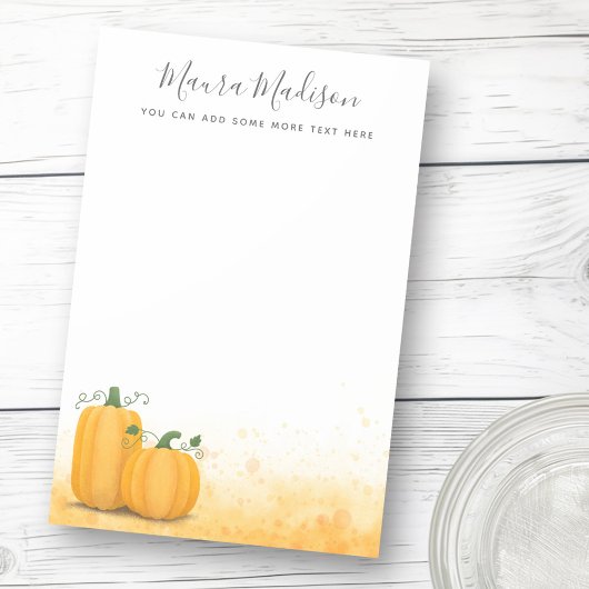 Post-it® Fête automne citrouilles Thanksgiving