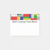 Post-it® Fête d'anniversaire du garçon de bloc constitutif (Devant)