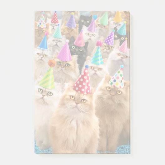 Post-it® Fête de chats (Devant)