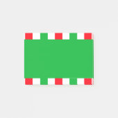 Post-it® Fête des Grandes Blancs rouges de Noël (Devant)