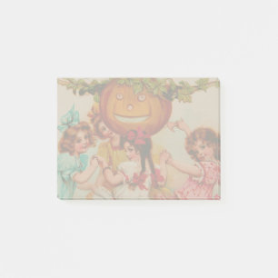 Post-it® Fête d'Halloween Citrouille vintage