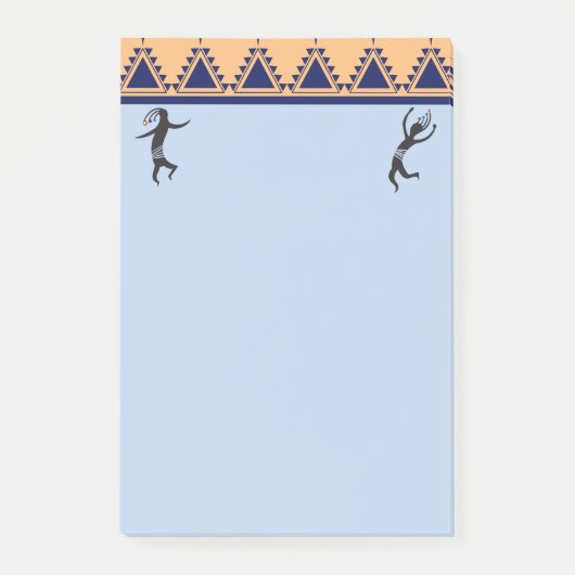 Post-it® Fête et danse Kokopellis (Devant)