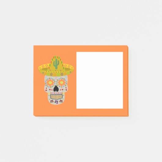 Post-it® Fête mexicaine du crâne mort (Devant)