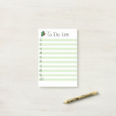 Post-it® Fête Noël sainte sonnerie de jingle (Sur un bureau)