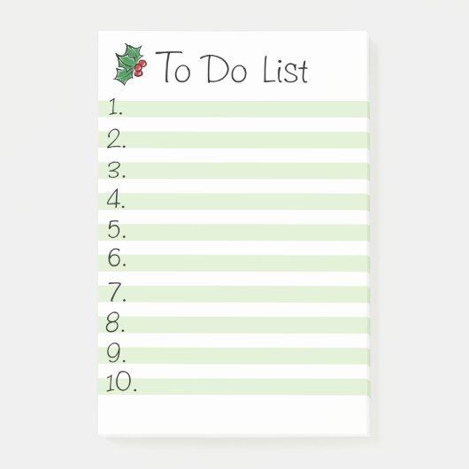 Post-it® Fête Noël sainte sonnerie de jingle (Devant)