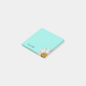 Post-it® Fête tendance Personnalisée Turquoise vert (Incliné)