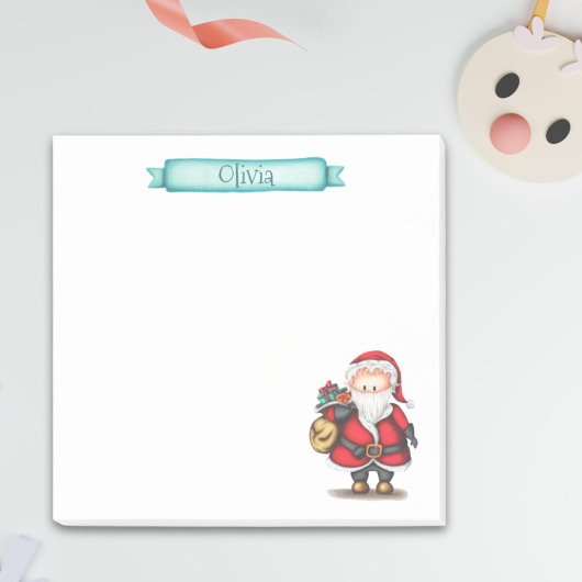 Post-it® Fêtes du Père Noël Personnalisées