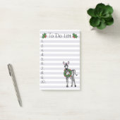 Post-it® Fêtes Noël Zebra To do list (Bureau)