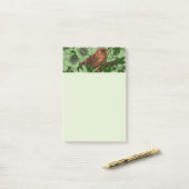 Post-it® Feu et hellebore, vert clair (Sur un bureau)