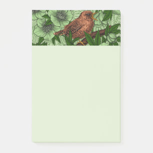 Post-it® Feu et hellebore, vert clair