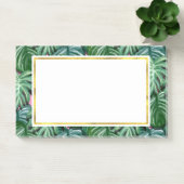 Post-it® Feuillage Feuille tropical vert & vert (Bureau)