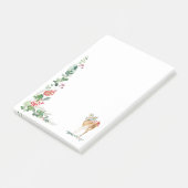 Post-it® Feuillage vert Foliage Rouge Berry Fawn (Incliné)