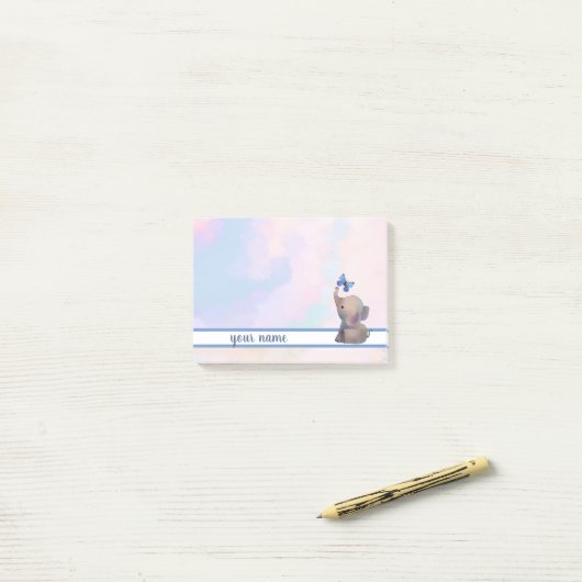 Post-it® Feuille adhésive (Sur un bureau)