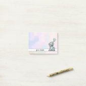 Post-it® Feuille adhésive pour chien (Sur un bureau)