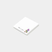 Post-it® Feuille d'arc-en-ciel d'aquarelle (Incliné)