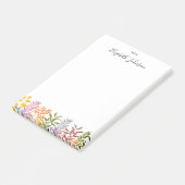 Post-it® Feuille d'automne aquarelle (Incliné)