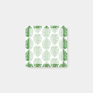 Post-it® Feuille de Monstera d'aquarelle