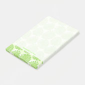 Post-it® Feuille de plante tropicale - motif de Monstera (Incliné)