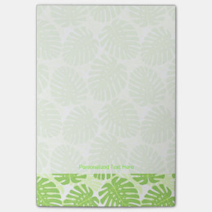 Post-it® Feuille de plante tropicale - motif de Monstera