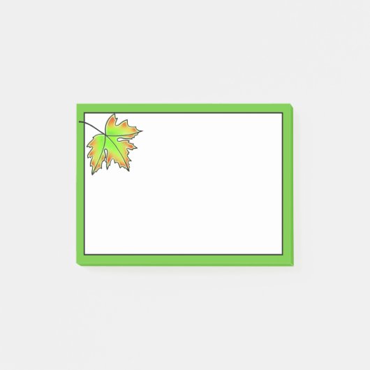 Post-it® Feuille d'érable (Devant)
