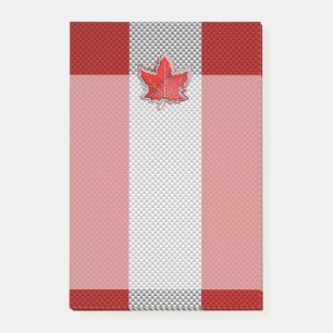 Post-it® Feuille d'érable rouge canadienne en fibre de carb