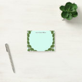 Post-it® Feuille verte personnalisée (Bureau)