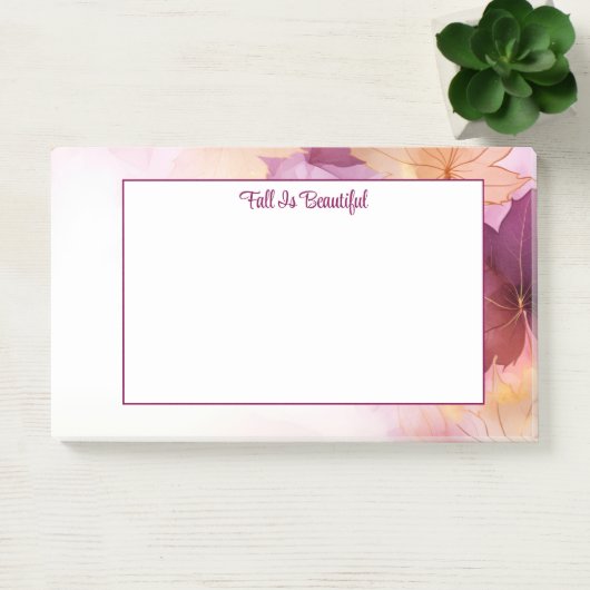 Post-it® Feuilles d'automne (Bureau)