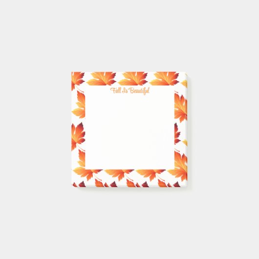 Post-it® Feuilles d'automne (Devant)