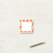 Post-it® Feuilles d'automne (Sur un bureau)