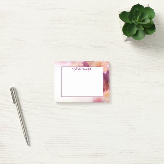 Post-it® Feuilles d'automne (Bureau)