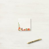 Post-it® Feuilles d'automne | Chute de Thanksgiving | Bloc- (Sur un bureau)