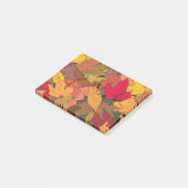 Post-it® Feuilles d'automne colorées (Incliné)