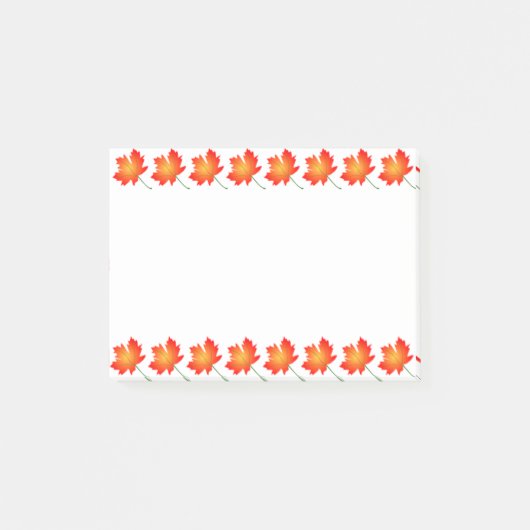 Post-it® Feuilles d'automne Post-it-Notes (Devant)