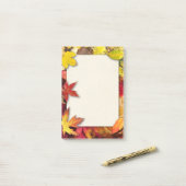 Post-it® Feuilles d'automne Publier des notes (Sur un bureau)