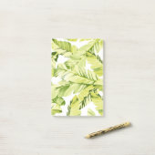 Post-it® Feuilles de bananier 4 (Sur un bureau)