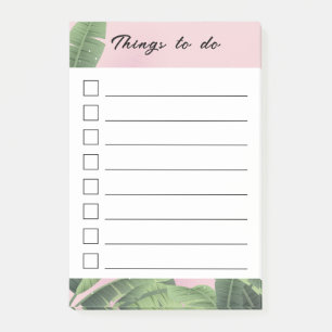 Post-it® Feuilles de bananier personnalisées