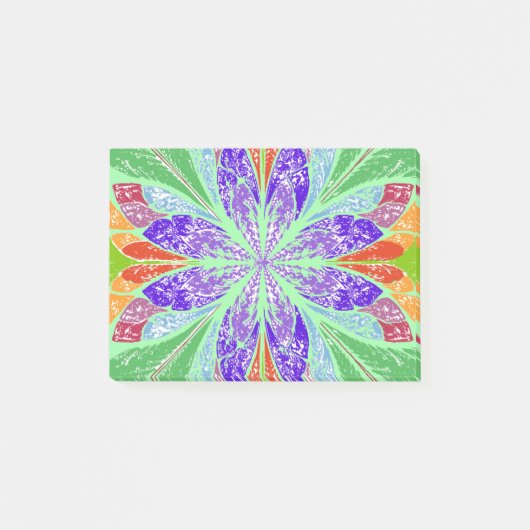 Post-it® Feuilles de lumière verte (Devant)